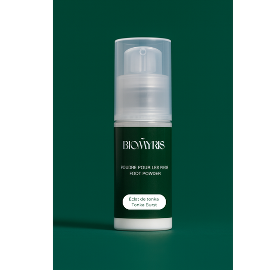 Poudre pour les pieds enrichie de probiotiques: Éclat de Tonka